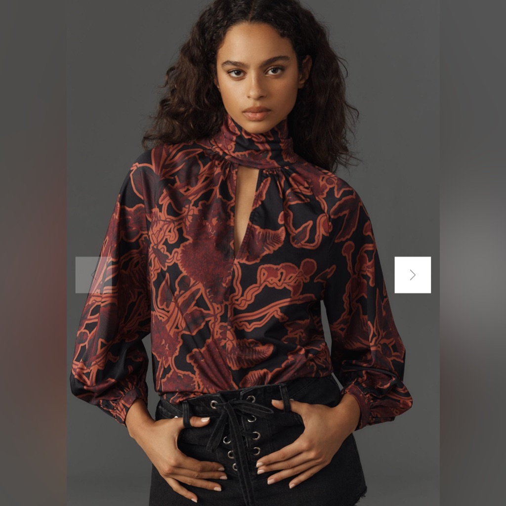 Nwt Anthropologie Especia Misty Blouse